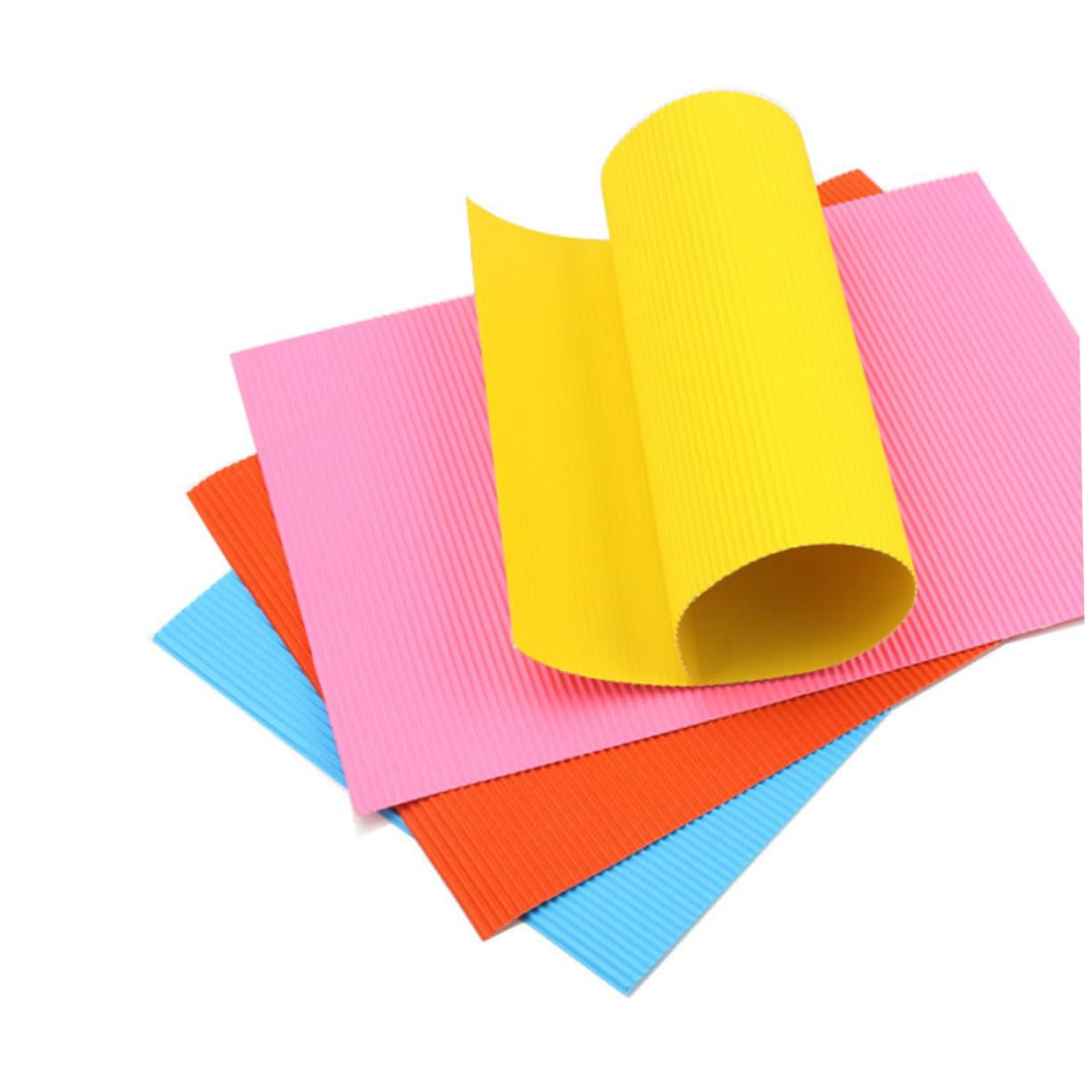 Farbiger Karton für Kinder 56 Stück A4 Selbstgemacht Papier zum Basteln