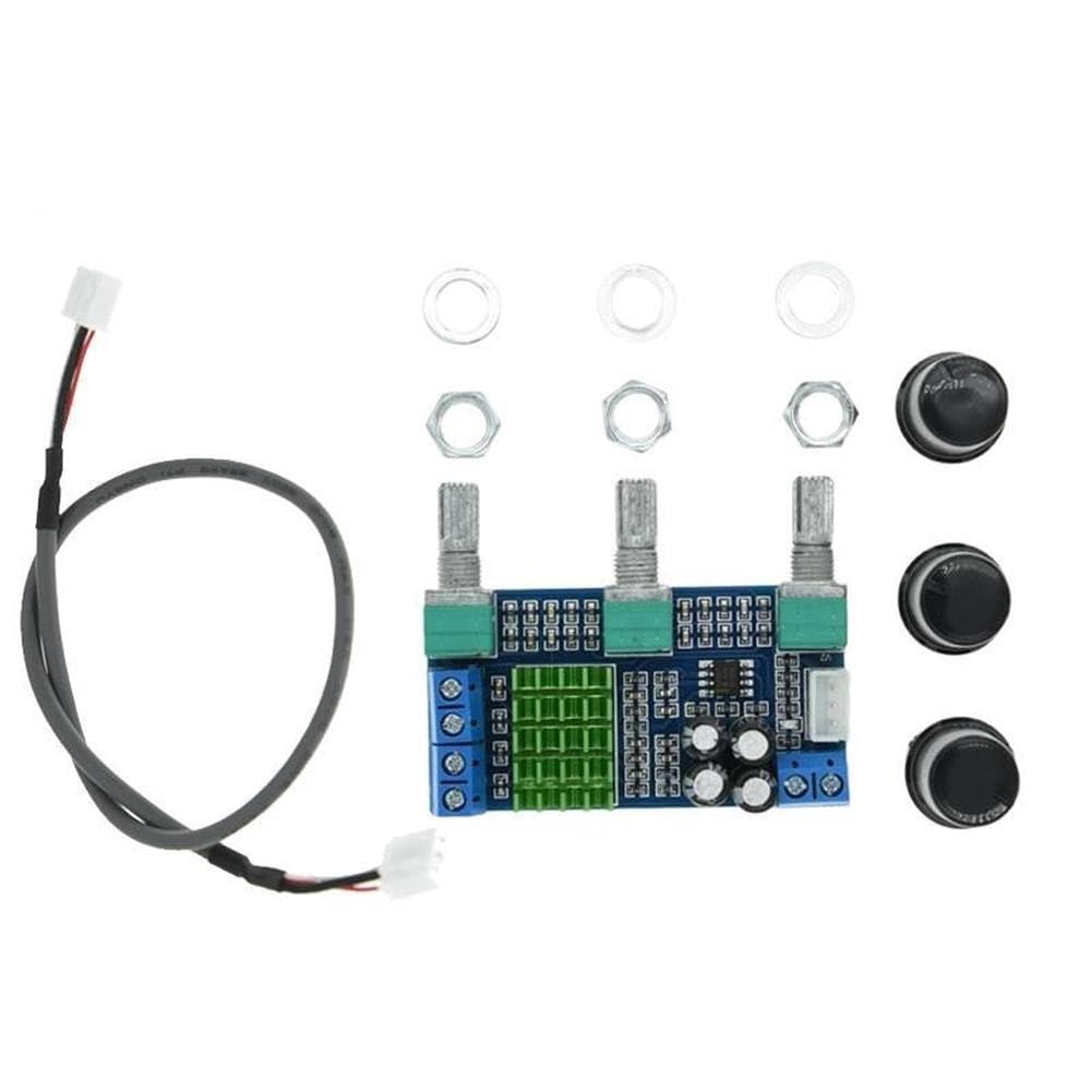 1pcs XH-M567 TPA3116D2 Dual-Channel Stereo High Power Digital Audio Power Amplifier Board Audio Power Amplifier Board 80Wx2