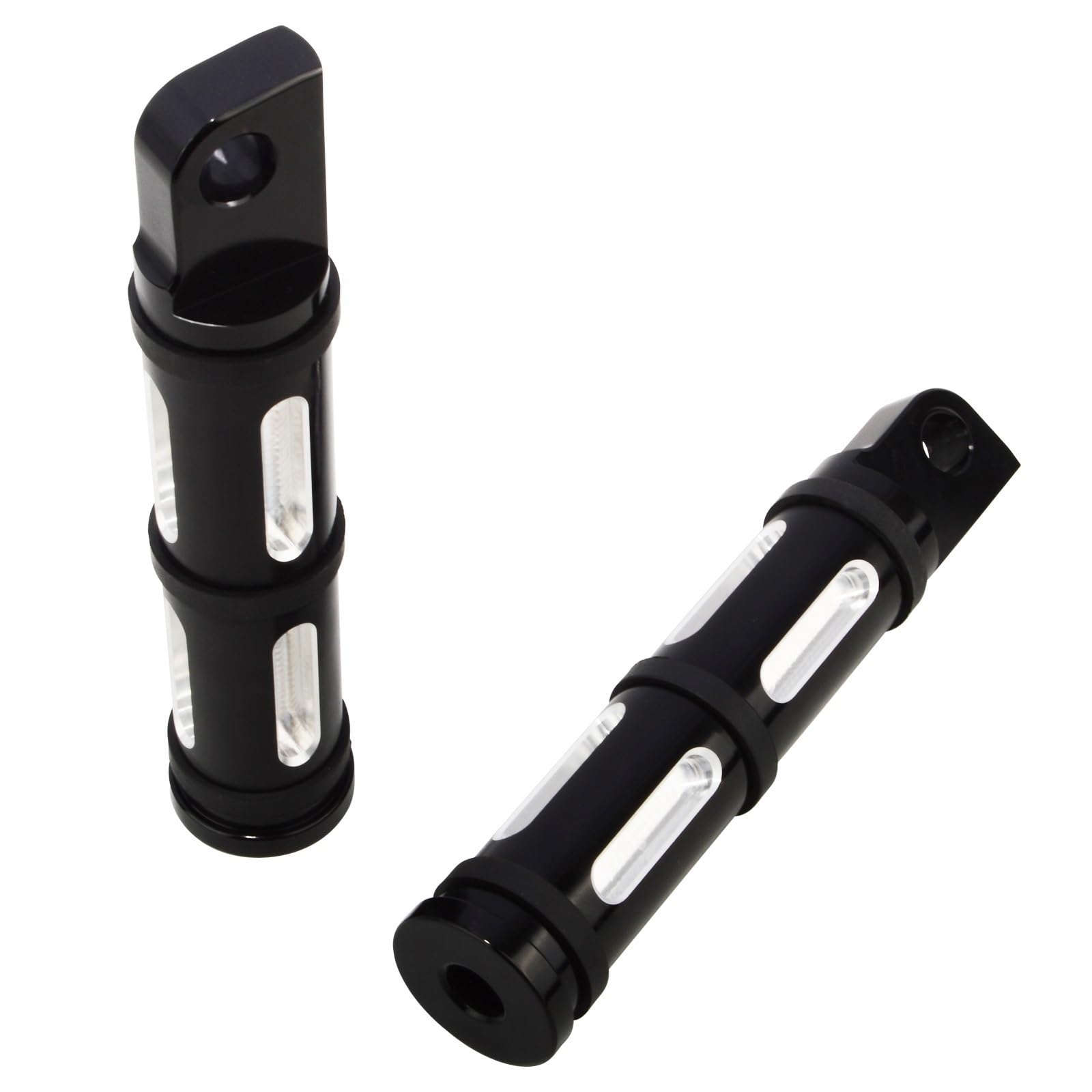 Xinqqdc Only Mount Kit Shift Peg 1" 1.25" Highway Foot Pegs Crash Bar Footrest Motorcycles Pedal Fit For Harley Davidson For Honda For Kawasaki Metal Gear Shifter Shift Lever(Only Mount Kit)