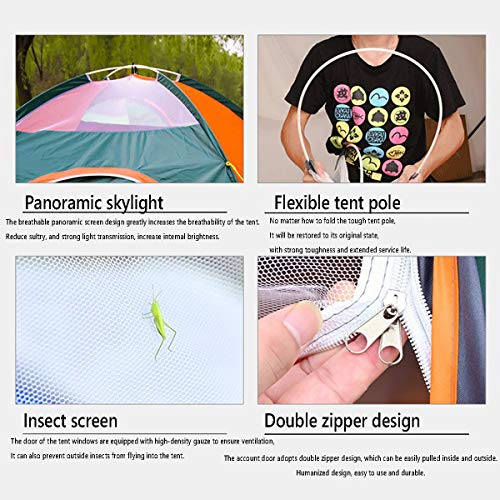 Carpa para Camping 3 a 4 Personas con Ventilación miniatura 2
