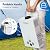 Syfuulv Propane Tankless Water Heater Outdoor, 1.58 GPM Portable Water Heater Instant Hot, 41,000 BTU, LED Digital Display, Overheating Protection, Camping, RV, Cabin, Barn, White 6L