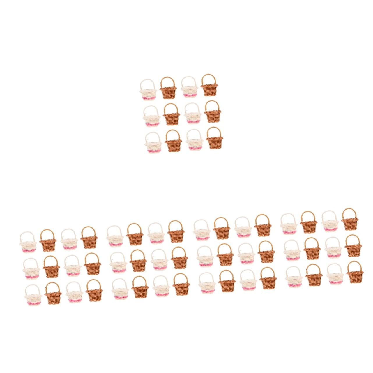 60stücke Kleine Geflochtene Körbe Für Hochzeiten Partys Und Vielseitige Süßigkeiten-behälter Kaffee Für Dekoration Und Geschenkverpackung