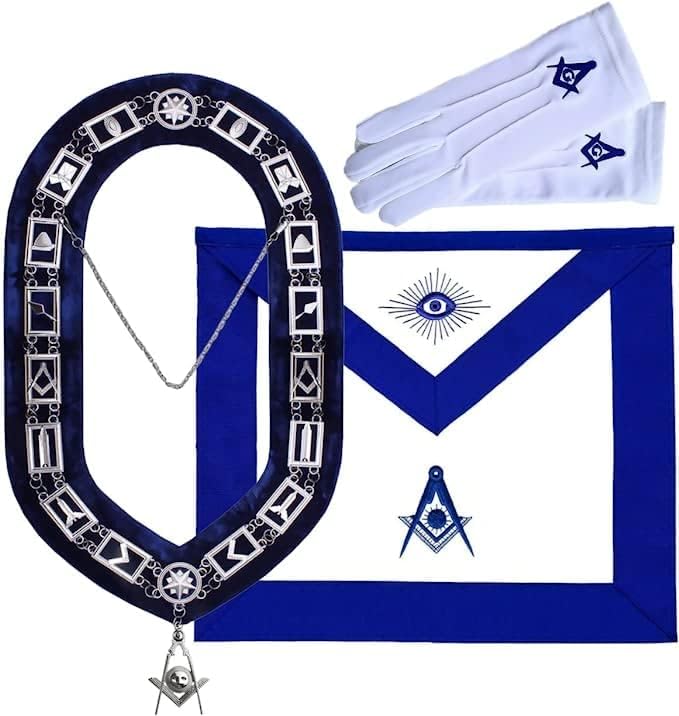 Masonic Regalia Blue Lodge Officer Senior Deacon Apron