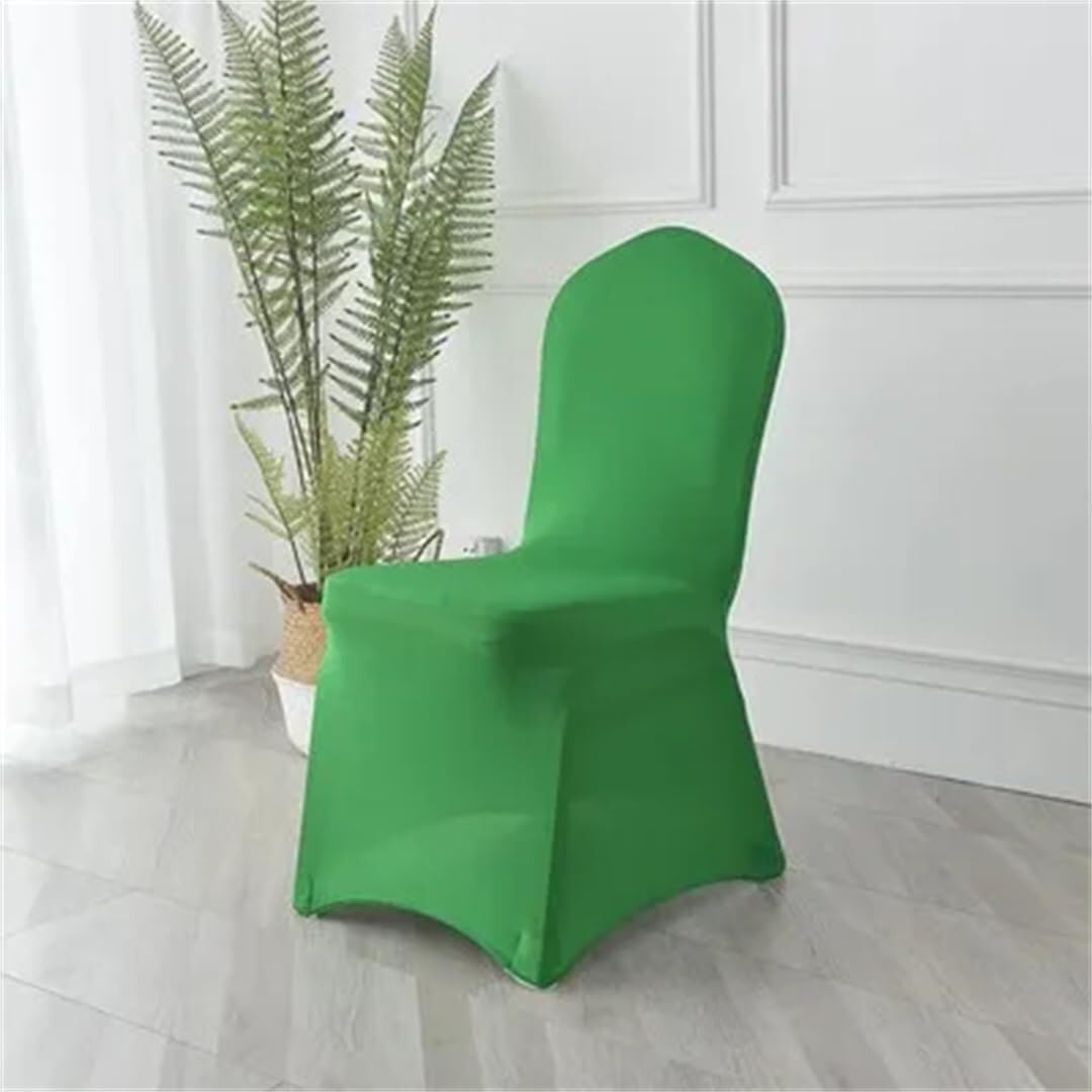 PBTMCD 10 Pack Stretch Chair Covers, Universal Spandex Slipcovers For Wedding Banquet Hotel Dining Party(En8)
