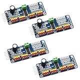 4 pcs PCA9685 PWM Motor Treiber 16 Kanal 12-Bit PWM IIC Modul, erweiterbares 16-Port-Treibermodul für Roboter-PWM-Generatorplatine
