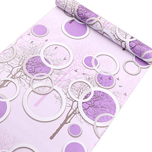 Yifasy Shelf Liner Purple Tree Rings Self-Adhesive Drawer Shelving Paper Line TV Stands Storage Cabinets 118x17.7 Inch Yifasy Shelf Liner Purple Tree Rings Self-Adhesive Drawer Shelving Paper Line TV Stands Storage Cabinets 118x17.7 Inch