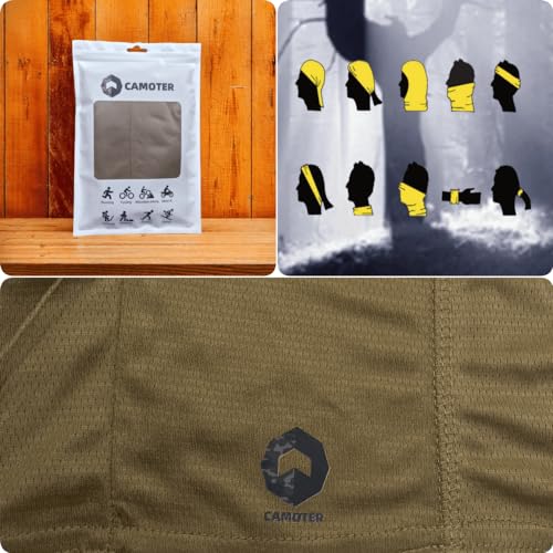 Image of Camo Balaclava Ski Face Mask UV Protector for Man and Women Hunting Fishing Motorcycle Windproof&Military Tactical