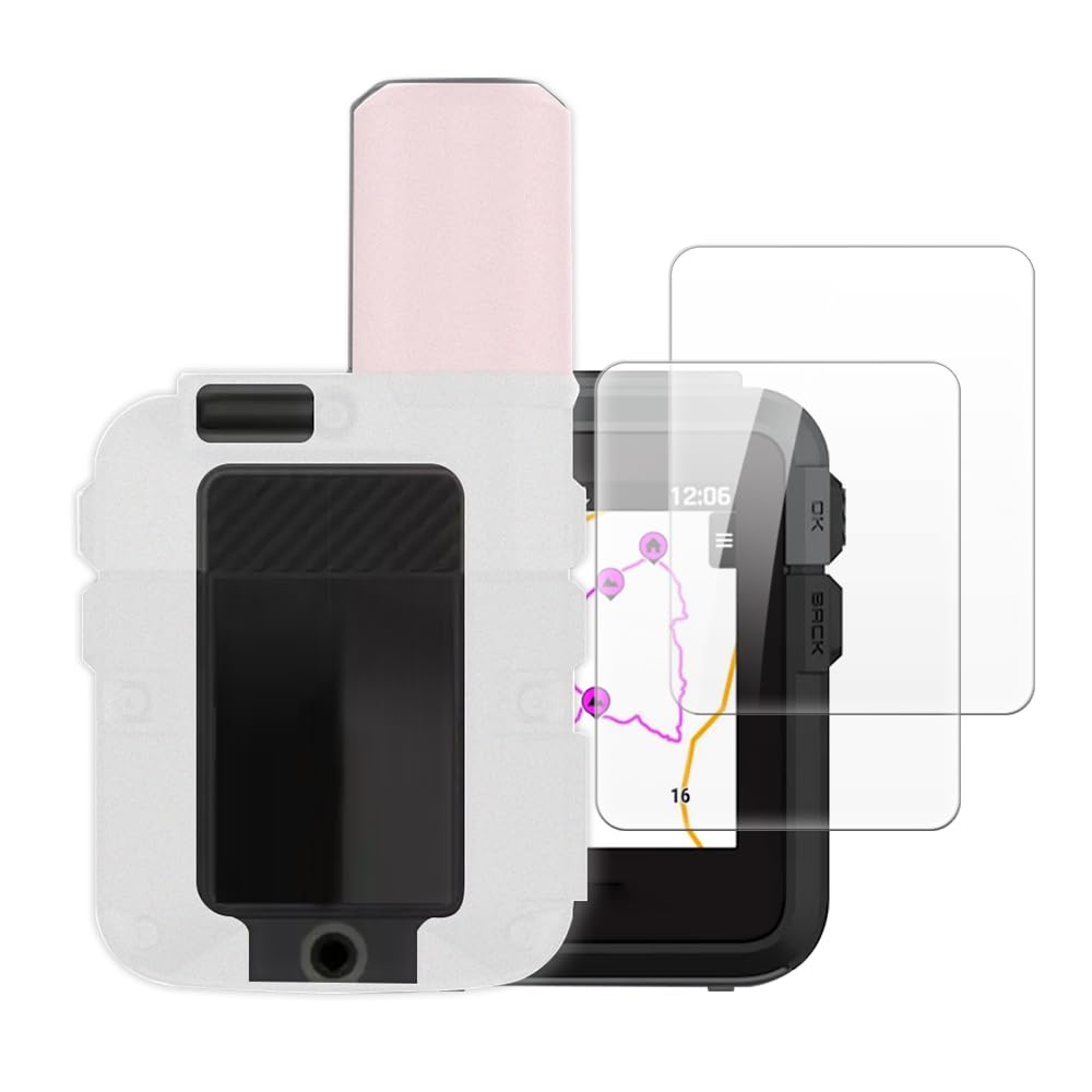 Funda Garmin inReach Mini 3 blanca con protectores de pantalla para rutas de senderismo y montaña 7