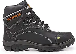 Bota Cat Masculina em Couro Adventure Biqueira Interna