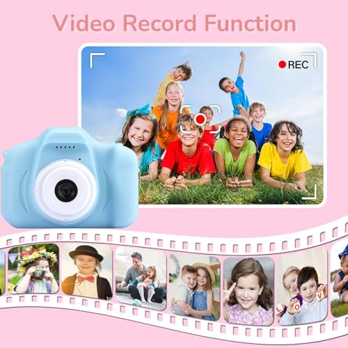 Cámara Digital Infantil Portátil Mini con Pantalla IPS 2.0" miniatura 4