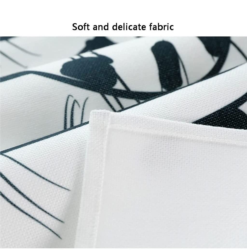 Centro Mesa Camino De Mesa Moderno Único, Cubierta Tela para Armario Zapatos con Tema Bonito, Rectangular, Mantel Individual Simple Decoración Camino(A)