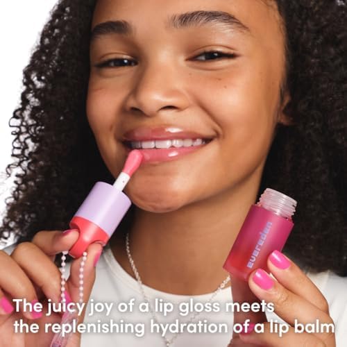 Evereden Happy Kids Skin & Lips Routine - Multi-Vitamin Face Wash & Face Cream Peach & Tinted Lip Oil Sakura Pink Set - Clean & Vegan Skin Care for Kids 3+ - Moisturizing, Nourishing, & Protective - Image 9
