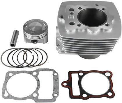 67mm Big Bore Cylinder Kit with Cylinder Head and Piston Rebuild Kit for 250CC ATV Dirt Bike Quad Bike Go Kart