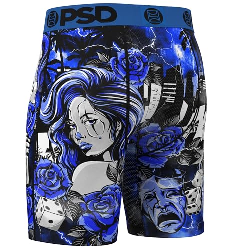 PSD Men's Boxer Briefs - Lowriders, 7 Inch Inseam, Moisture-Wicking, 4-Way Stretch, Boxer Briefs for Men, Small3