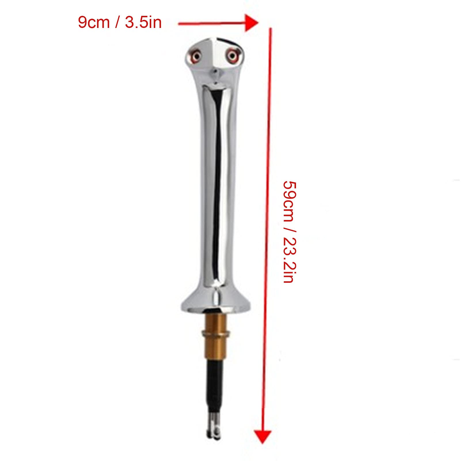 Double-Headed G5/8 Beer Tower - Draft Beer Dispensing Equipment For Homebrewing - Brewing Parts And Supplies on Fridge.com - View 2