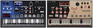 Korg - volca Nubass - Vacuum Tube Bass Synthesiser & volca Drum - Digital Percussion Synthesizer