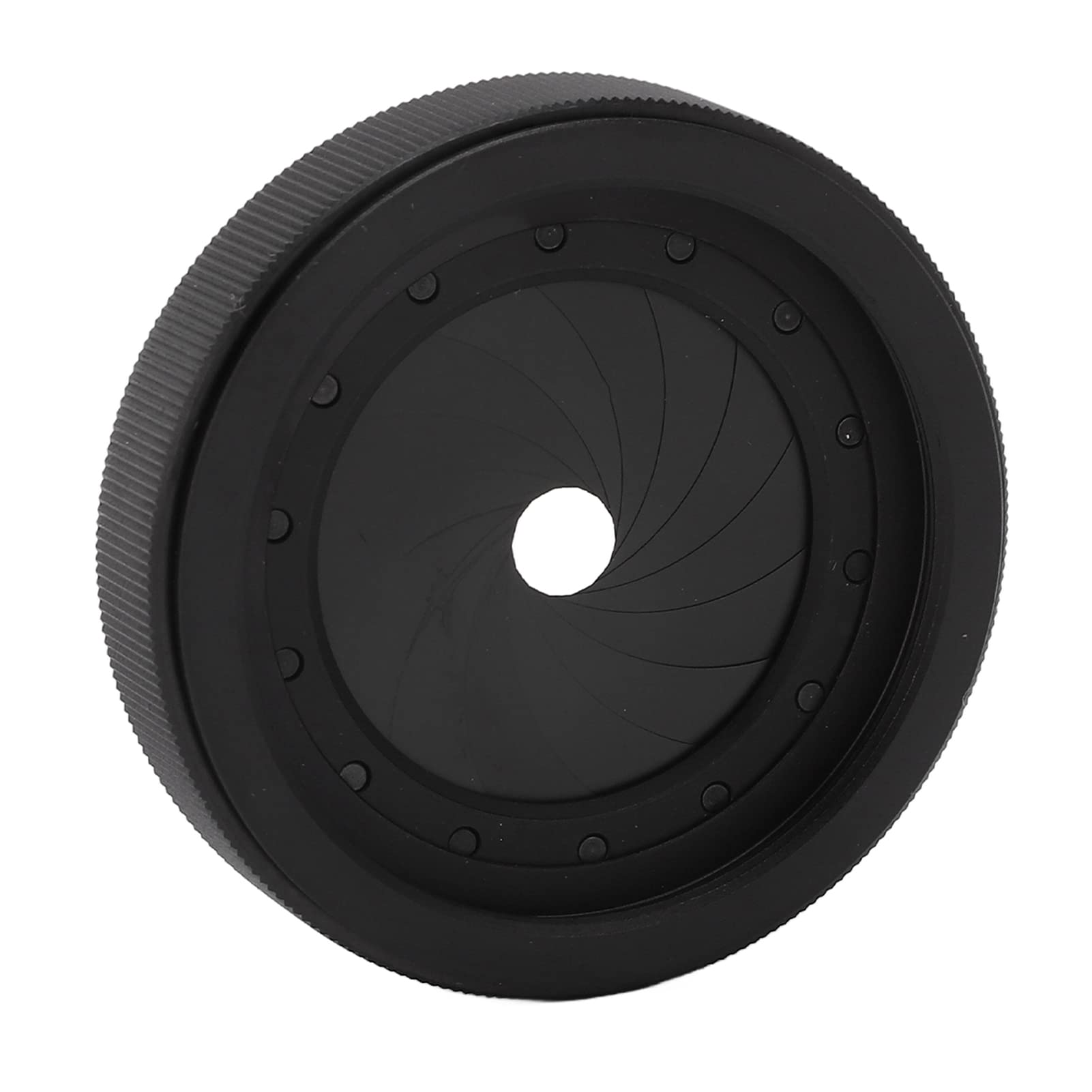 Apertura de Iris de Diámetro Ajustable de 1,5 Mm a 26 Mm para Microscopio con Cámara de óptico
