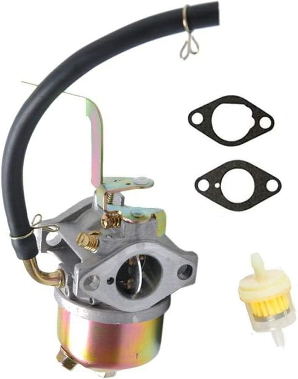 XURUED Kit de Recambio Montaje for el generador de Gasolina eliminada. ELM3600 2800 3000 Watts Carb Fácil de Instalar