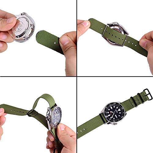 Ritche Christmas Stocking Stuffers 4Pc 22Mm Nylon Strap Nylon Watch Band Compatible With Timex Weekender Expedition Watch Straps For Men Women (4 Packs) #TOP5