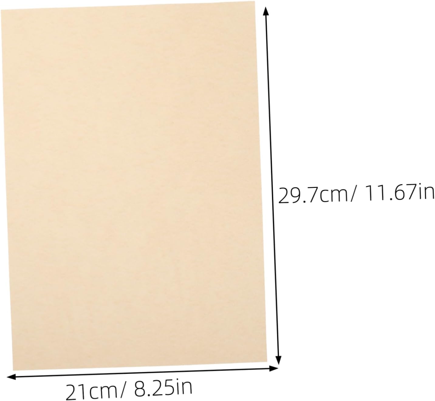 10pcs Antique Parchment Paper for Letter Writing Scrapbooking Craft Supplies and Greeting Cards