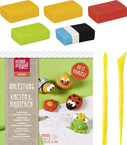 Knorr Prandell 212159104 Summertime Craft Kit Kneading & Erasing, Mehrfarbig