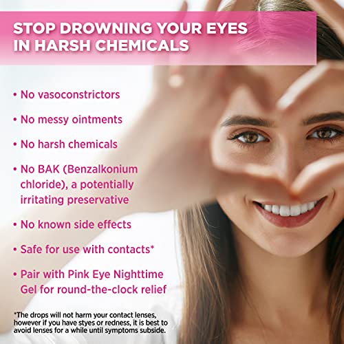 Similasan Pink Eye Relief Drops 0.33 Fl Oz 2 Count, For Temporary Relief From Red Eyes, Itchy Eyes, Burning Eyes, And Watery Eyes, Formulated With Natural Active Ingredients #TOP3