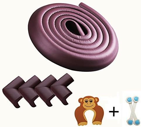 Childproof Set-Baby caring Table Edge Bumper Guard 4 Corner anticollision cushion Keep Children Safe Protect From Injury Around the House