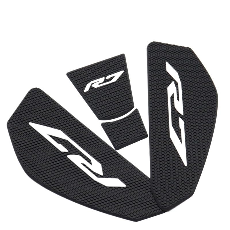 Coussinet de traction moto R7 antidérapant et kit autocollants réservoir 2021 2022