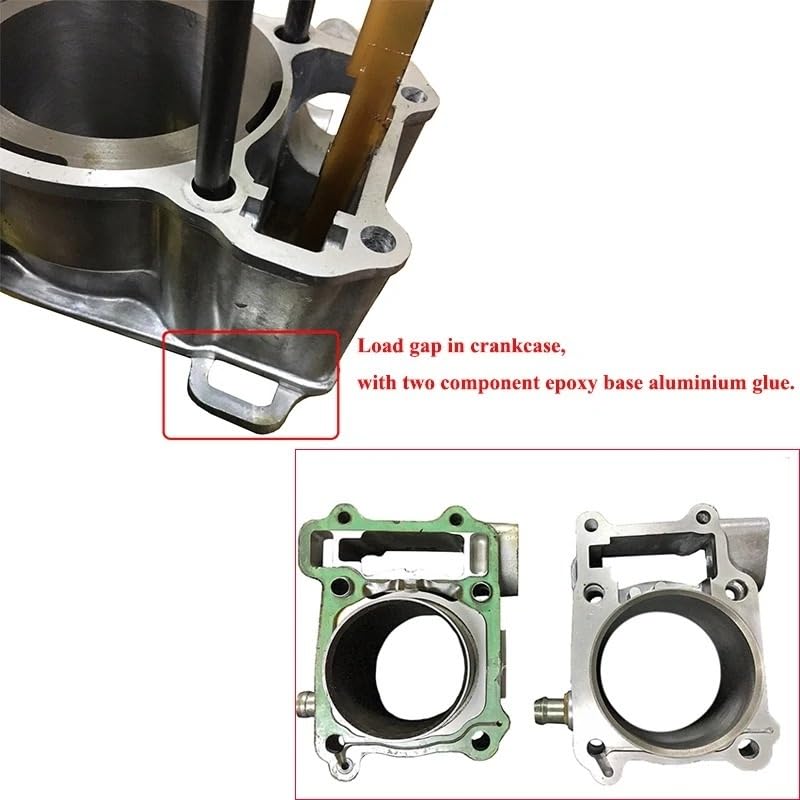 Cylindre piston 58mm CBR125 résout perte de puissance - 5