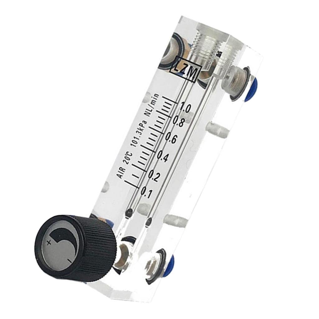 MERISHOPP High-Definition Accurate Oxygen Air Flowmeter Panel Type 0.1-1L | Business & Industrial | Hydraulics Pneumatics & Pumps | Pump & Flow Controllers | Flow Controllers & Meters Flow Meters 2
