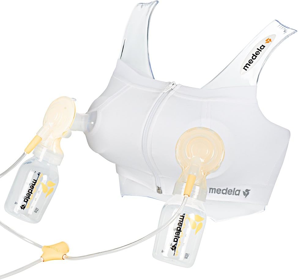 MedelaWomen's Easy Expression Hands-Free Pumping Bustier Non-Wired (Pack of 1)