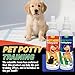 Mesboizy Dog Pee Spray Set, Includes Here Potty & Not Here Training Spray, Puppy Pee Spray, Helps Dogs Develop Proper Potty Habitss (5.75 fl oz Each) Ideal for Multi-Dog Households