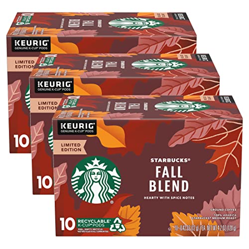 Starbucks French Roast, K-Cup Portion Pack for Keurig K-Cup Brewers, 10-Count (Pack of 3) - image 1