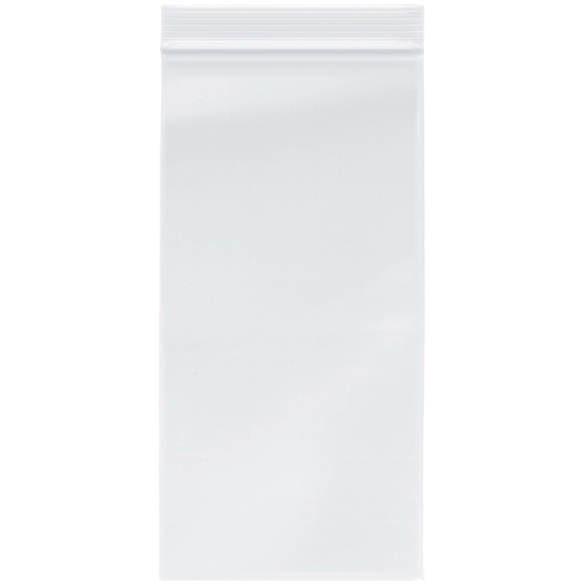 Plymor 5" x 10" (Pack of 500), 2 Mil Zipper Reclosable Plastic Bags