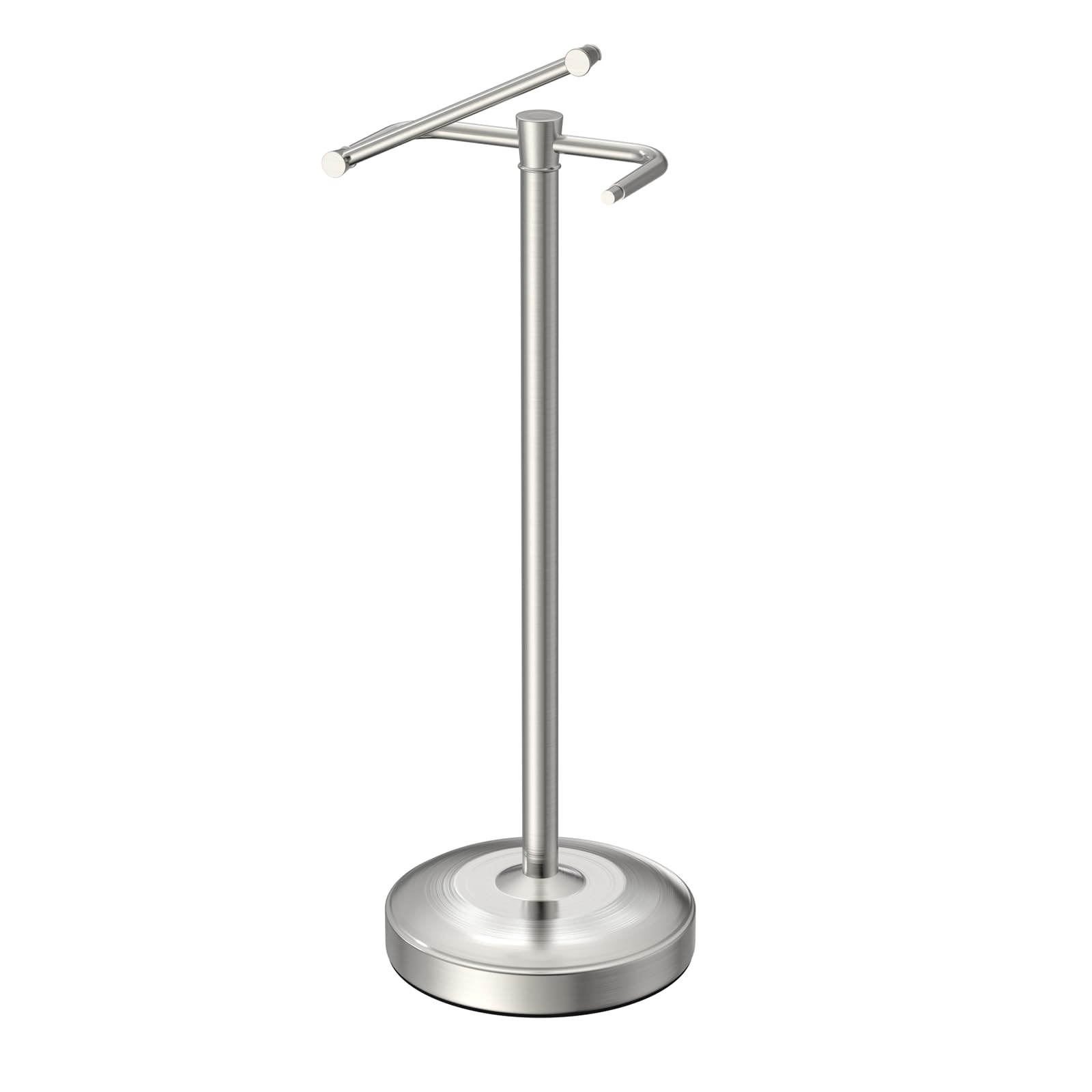 Freestanding Toilet Paper Holder Stand, Heavy Duty Matte Black Stainless Steel Toilet Paper Holder with Weighted Base, Rustproof & Tool-Free Installation for Modern Bathrooms — Amazon image 11
