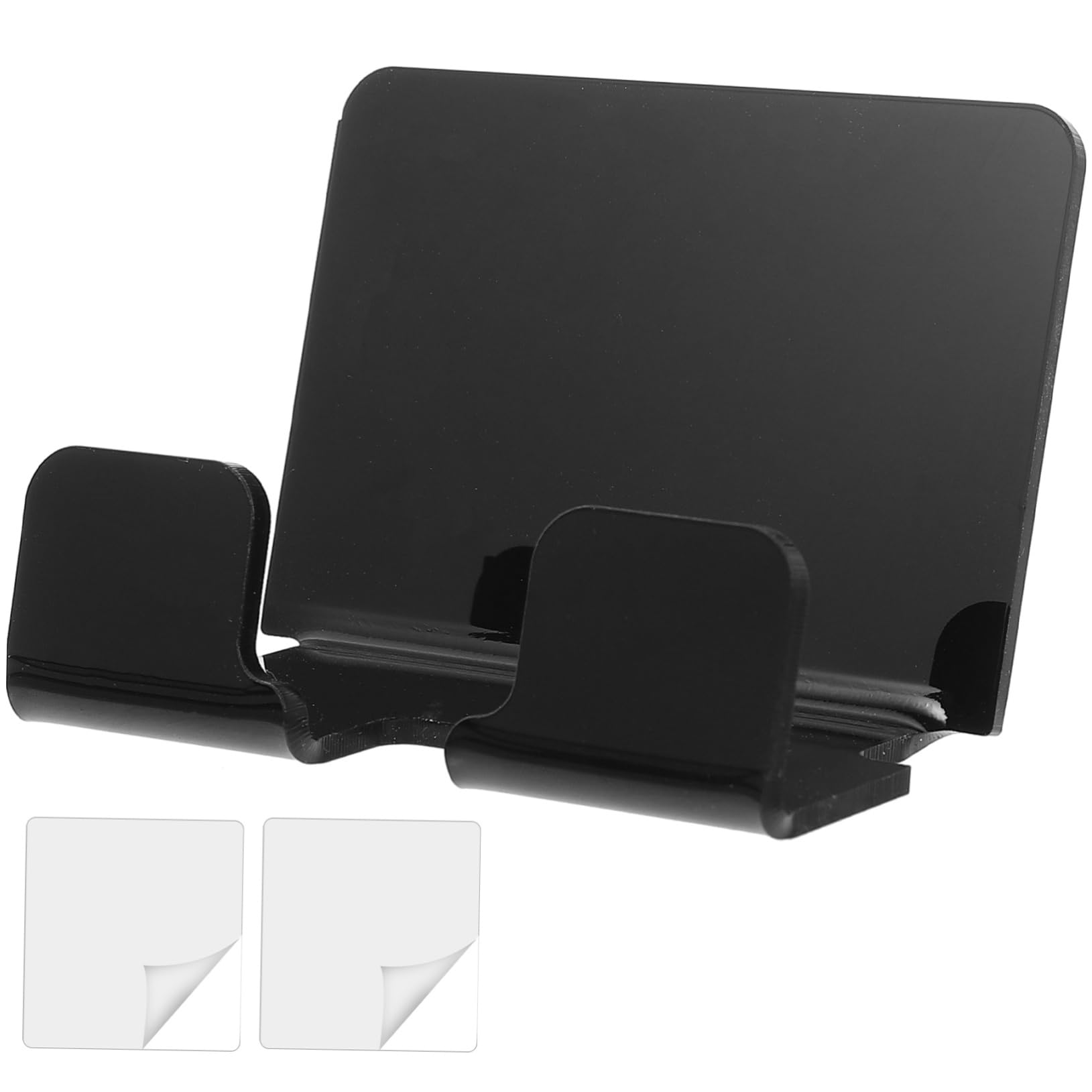 Mikinona Supporto Da Parete Per Telefono in Acrilico Stabile Da 5 Pezzi Facile Da Installare Supporto Per Telefono Per Camera Da Letto E Ufficio