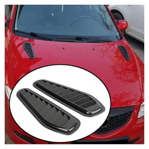 Grille capot Chevrolet Lacetti carbone pour modification et tuning auto