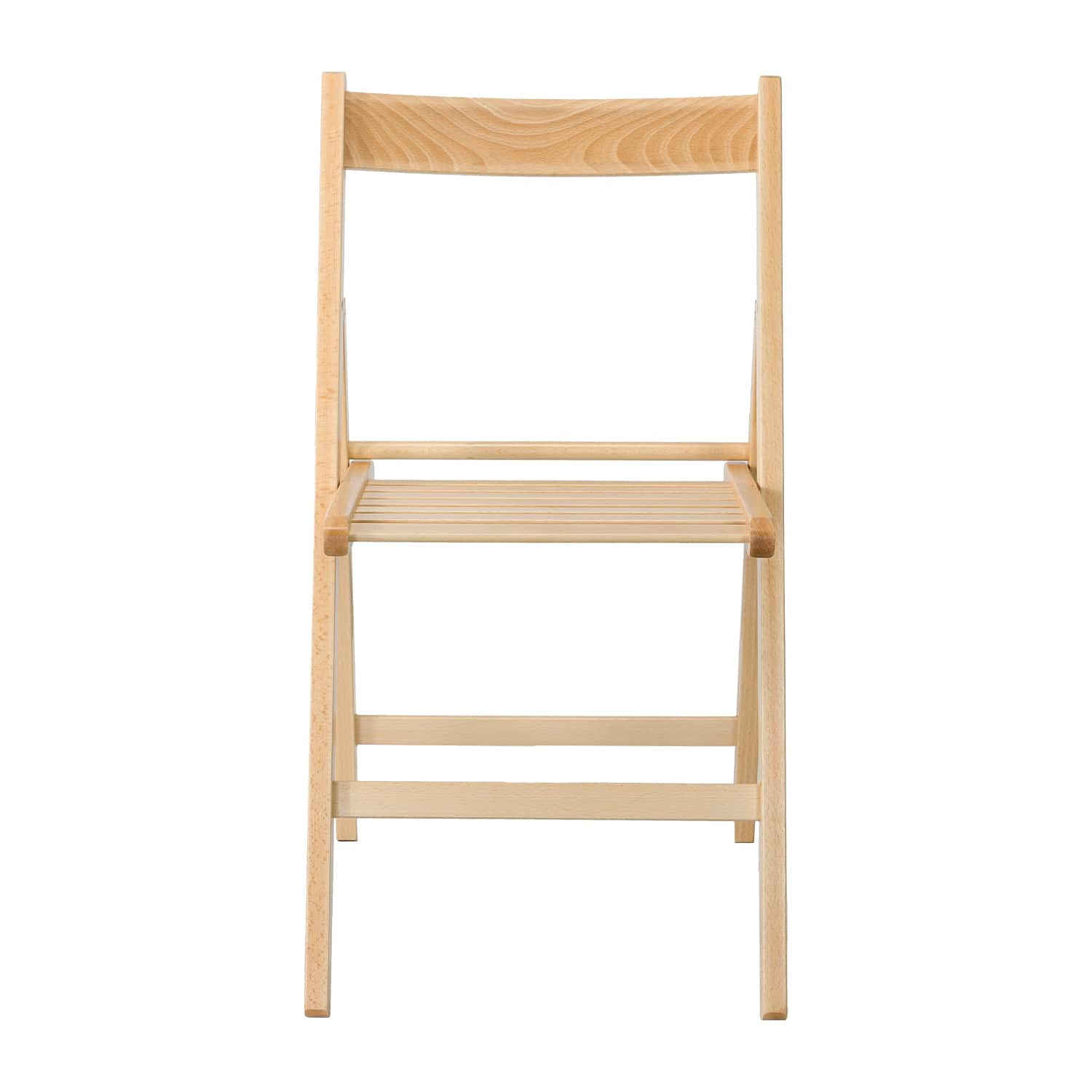 THINIA Home Silla Plegable de Madera de Haya Barnizada Buiani, One Size (184059)