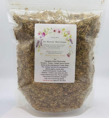 Arnica Flowers Dried | 6oz | salves ointment | Heterotheca inuloides | The Bloomin Herb Shoppe | Bul - //coolthings.us