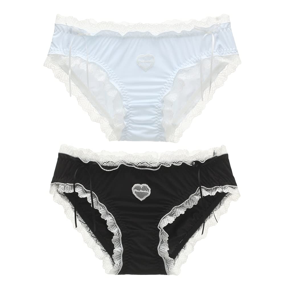 Japanese Lolita Bikini Panties Sexy Anime Briefs for Women Maid Cosplay Lingerie Panty