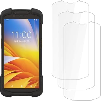 Tempered Glass Screen Protector for Zebra TC73 TC78, 3 Pack