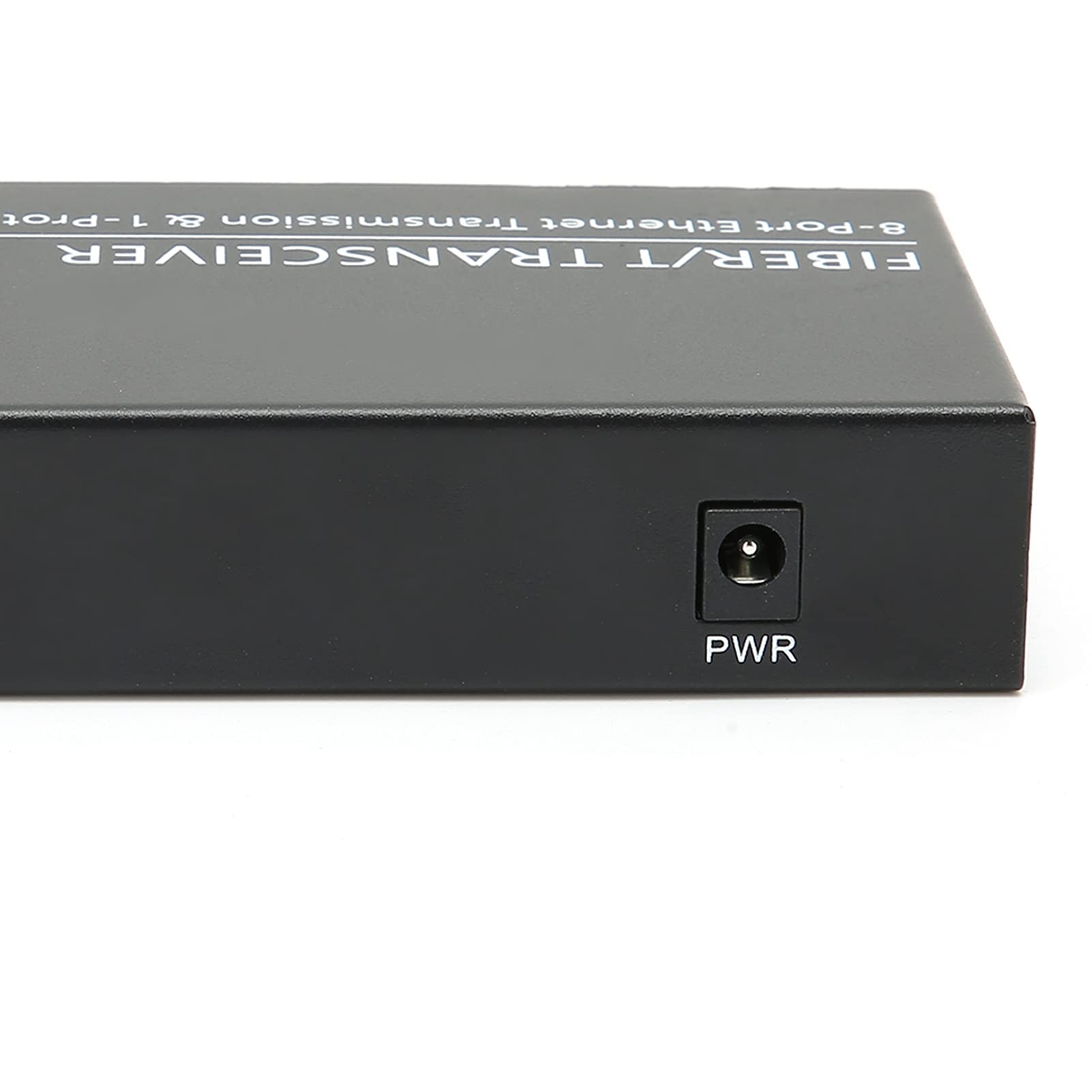 Sxhlseller Convertisseur de Média Gigabit Ethernet, Commutateur Gigabit 1 Fibre 8 Ports Ethernet Monomode Double Fibre Convertisseur Gigabit Adaptatif pour la Conversion de Signal