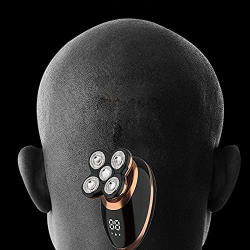 Head Shavers for Bald Men, Wet dry electric shaver for men beard hair trimmer electric razor rechargeable bald shaving machine LCD display grooming kit