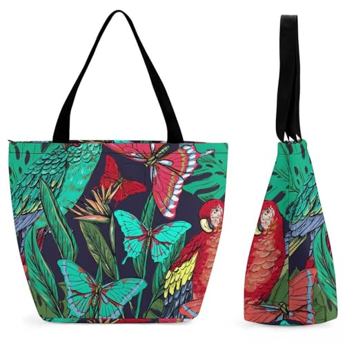 Sac à main pour femme rouge papillon grand sac bandoulière
