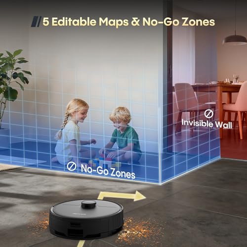Robot Vacuum and Mop Combo with Self-Empty Base