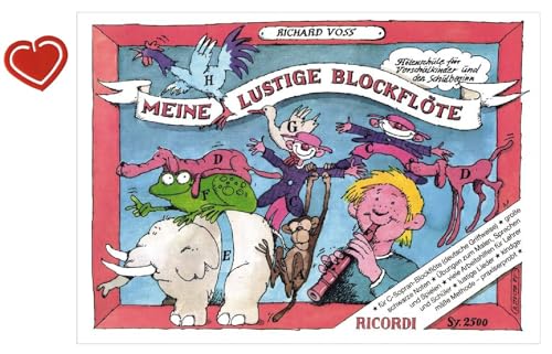 Méthode flûte à bec amusante Ricordi pour enfant débutant