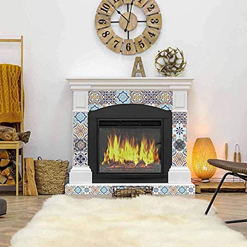 Kakofaci 12 Pcs 6X6 Inch Waterproof Vinyl Wall Tiles Sticker For Home Decor, Self-Adhesive Peel And Stick Backsplash Tile Decals For Kitchen Bathroom Decor #TOP4