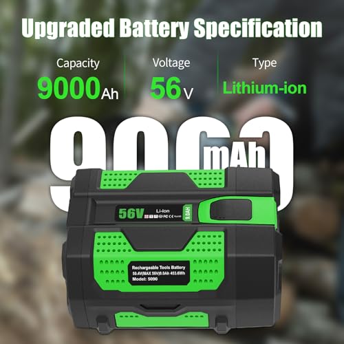 Image of Replace for EGO 56V 9.0A Battery Compatible with all EGO 56V Power Tools