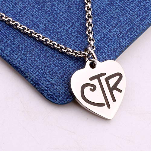 LDS Baptism Gift CTR Pendant Necklace Choose The Right Gifts (pendant necklace)4