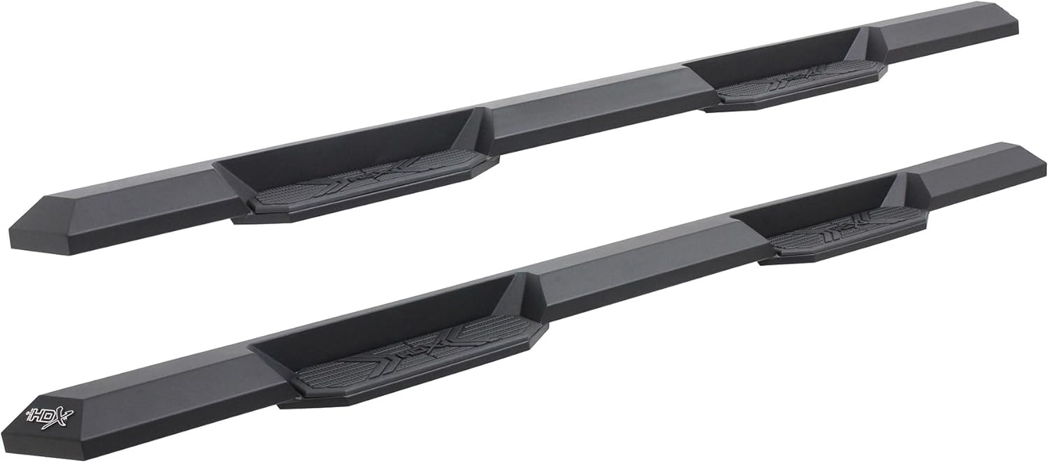 Westin 56-24135 HDX Xtreme Nerf Bars fits 2019-2025 Silverado Sierra 1500 2020-2025 Silverado Sierra 2500 3500 Crew Cab (Exc 2019 Silverado LD/Sierra 1500 Limited) Textured Black Pair